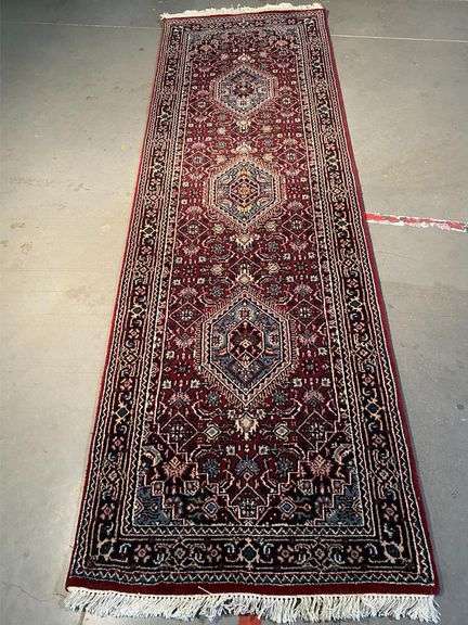 Classic Persian Bidjar Design Runner 8