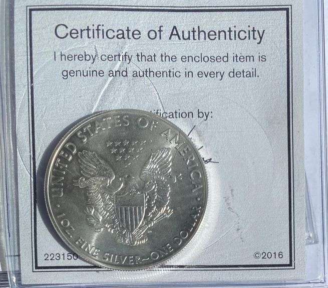 3 Gov Mint Certified Unc 2018 Silver Eagless