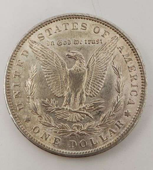1897-O Morgan Silver Dollar, Circulated