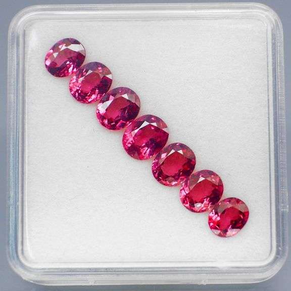 Boutique grade 5.22ct set of jaw dropping Garnets!