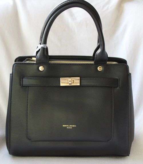 Stylish Black Color Designer Bag By David Jones-Paris