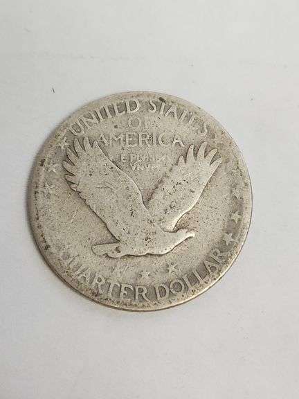 1925 Standing Liberty Quarter, Circulated