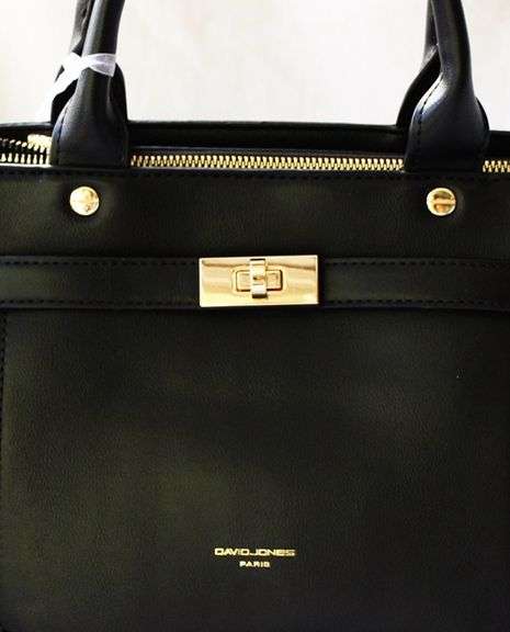 Stylish Black Color Designer Bag By David Jones-Paris