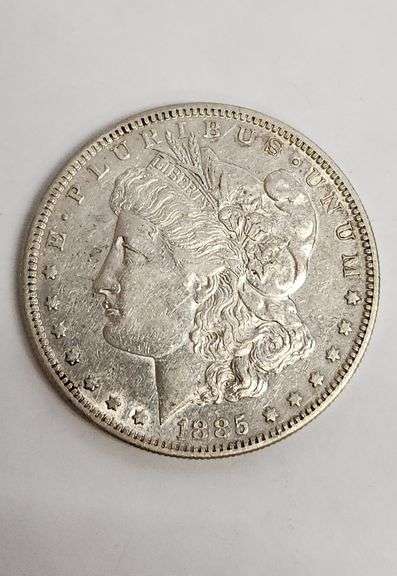 1885 S Morgan Silver Dollar, Circulated