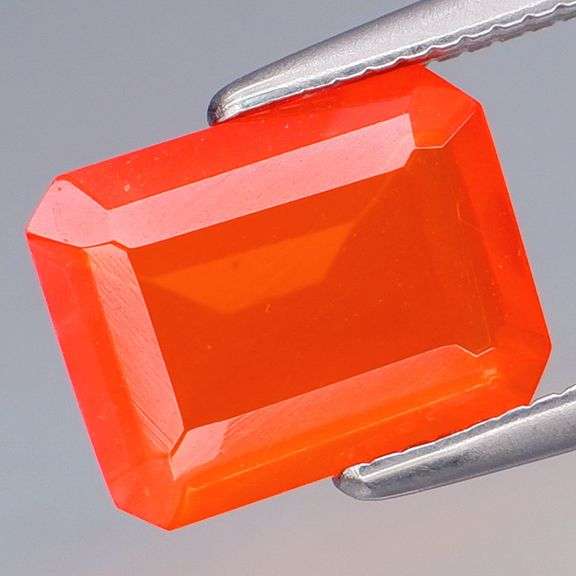 Top grade neon orange 1.18ct Mexican Fire Opal!
