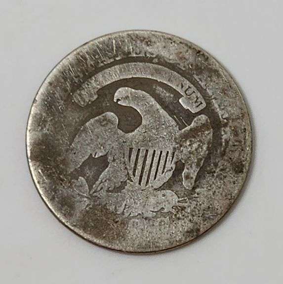 1827 Capped Bust Silver Dime, Circulated