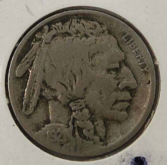1921 S Buffalo Nickle / KEY DATE, Circulated