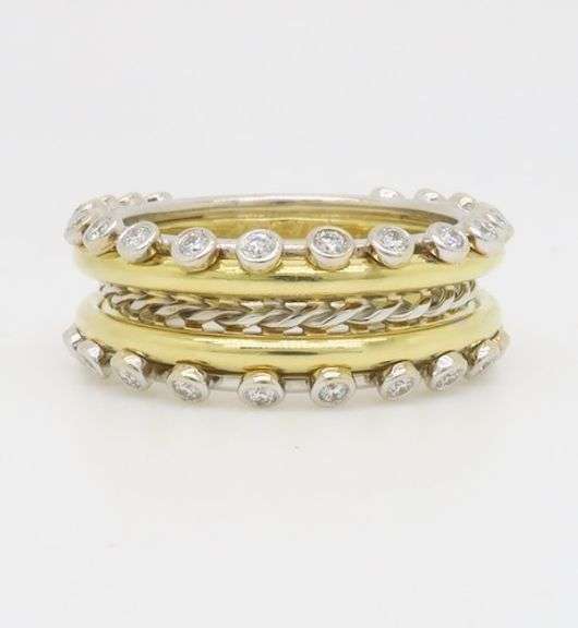 Custom Made 18k & 22k Diamond Ring