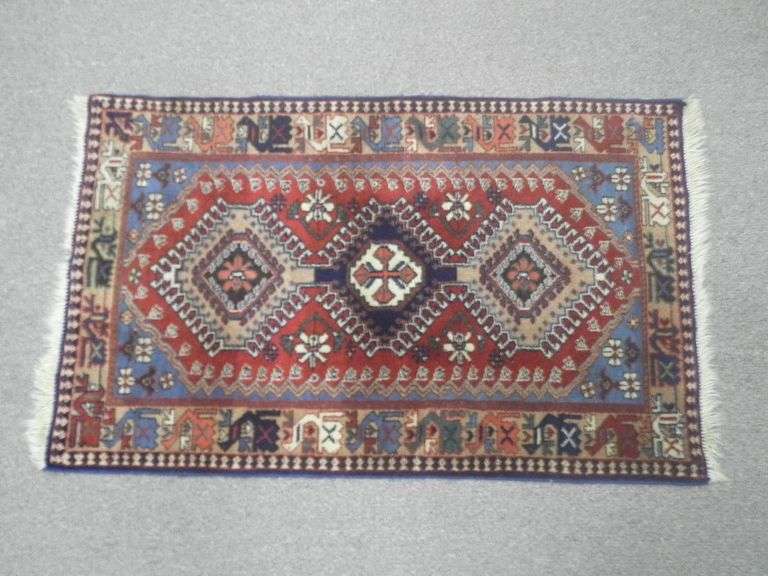 Handmade Persian Yalameh 2.8x4.4