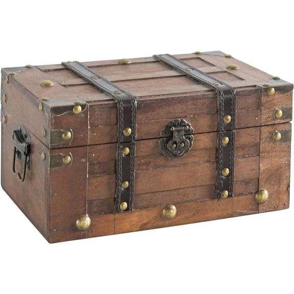 Wooden Chest Storage Box
