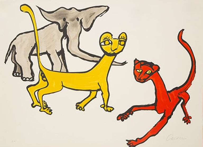 Extremely Collectible Alexander Calder, Animals