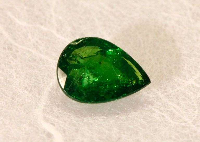 Graceful Tsavorite Pear - 1.45 cts.