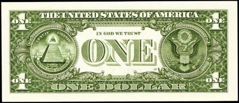 Superb Crisp 2021 $1 Note NY Fancy Radar Serial Number 03744730!