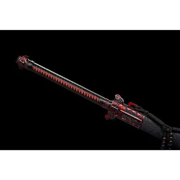 Tang Dynasty Style Dao Sword with Dragon Pattern Sheath