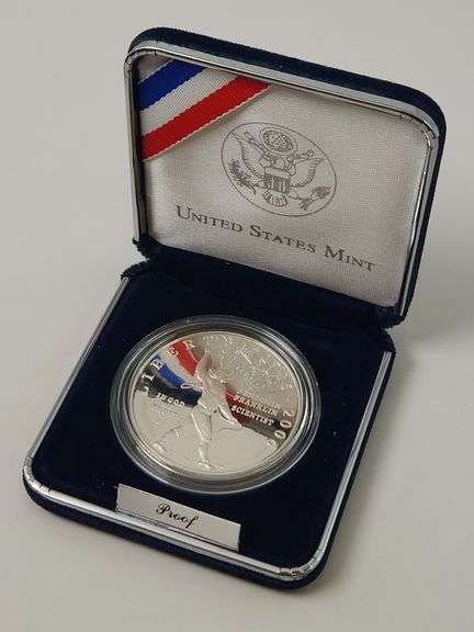2006-P $1 Benjamin Franklin Tercentenary, Scientist PR DCAM