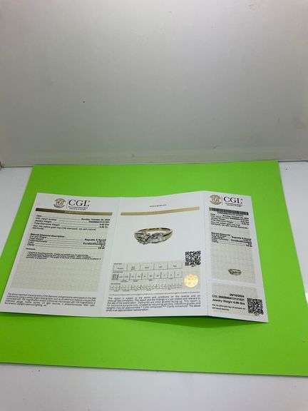 CERTIFIED BRAND NEW 14K YELLOW GOLD DIAMONDS RING / BAND