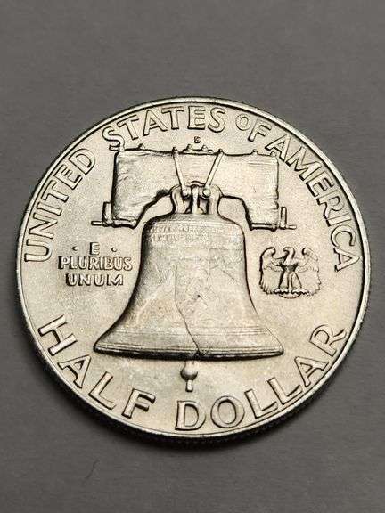 1962 D UNC Quality Franklin Half Dollar