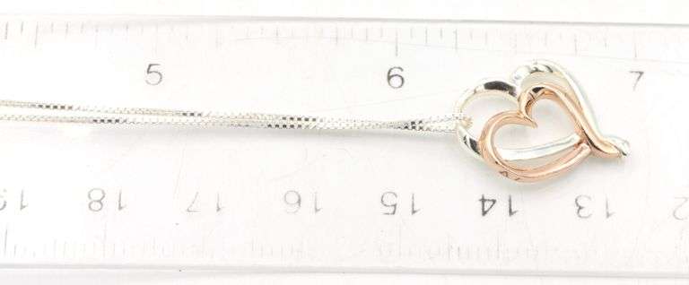 Group lot of 10 Vintage 925 sterling silver necklaces