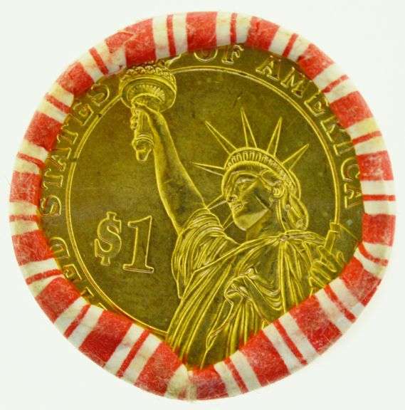 2007 Thomas Jefferson Presidential Dollar $25 Coins Unopened $1 Roll