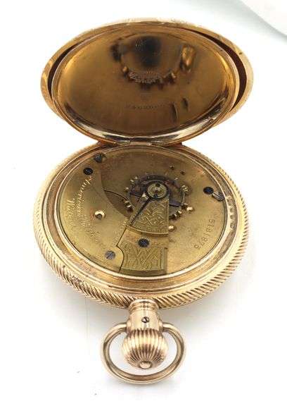 Large Size Waltham Gold Filled Pocket Watch