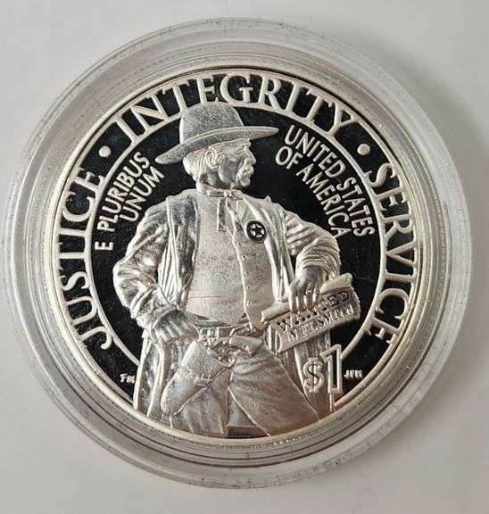 2015-P $1 U.S. Marshals Service 225th Anniversary PR