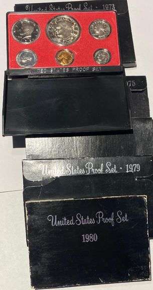 1973-1980 US Proof Sets