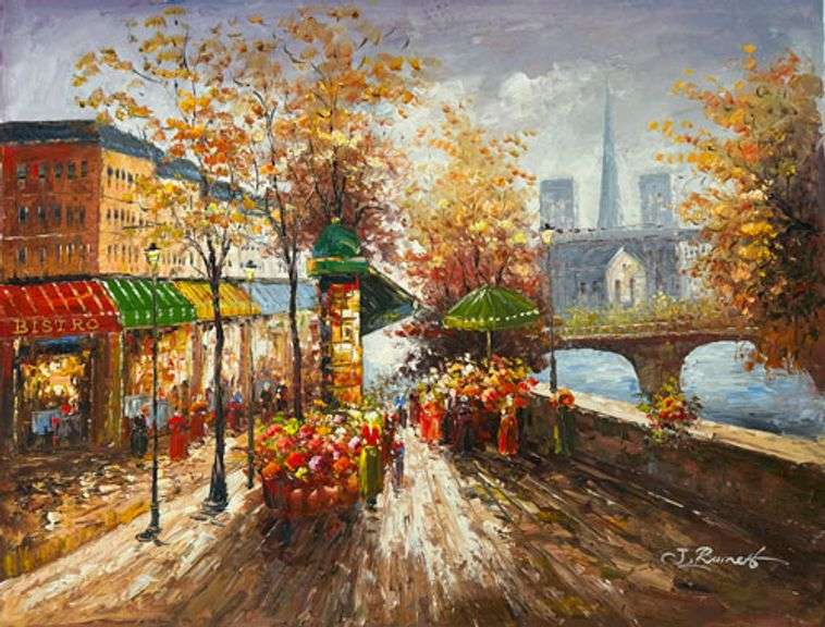 UNIQUE BEAUTIFUL PAINTING ON CANVAS