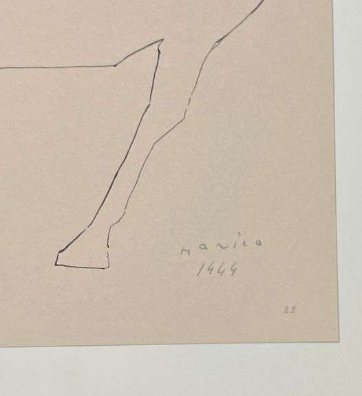 Collectible Marino Marini, From '1968 Marnini' Suite