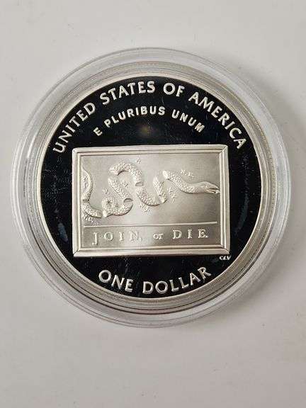 2006-P $1 Benjamin Franklin Tercentenary, Scientist PR DCAM