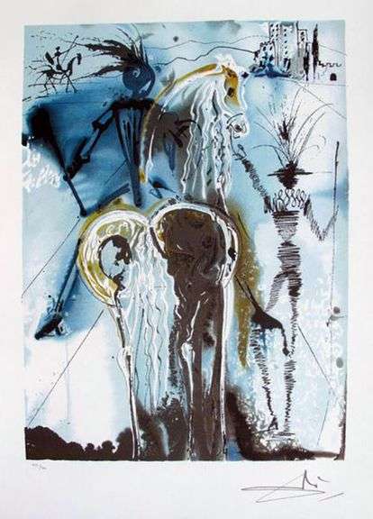 Limited Edition Salvador Dali, Don Quixote
