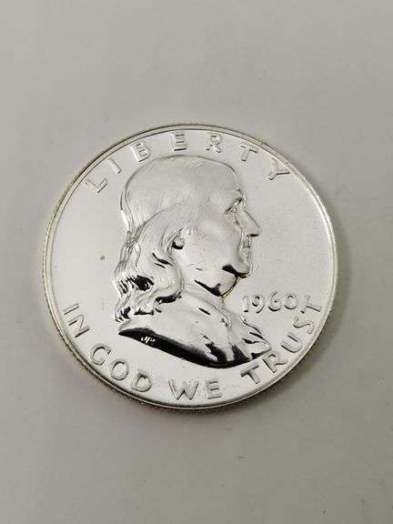 1960 Proof Quality Franklin Half Dollar