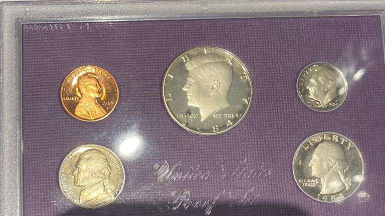 2 x 1984 1985 &1986 US Proof Sets