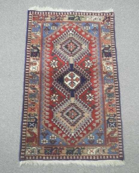 Handmade Persian Yalameh 2.8x4.4