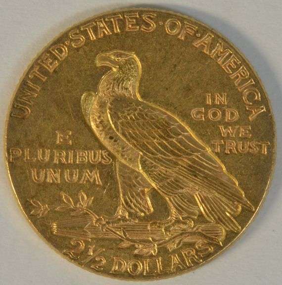 Real flashy and attractive 1927 US $2.50 Indian Gold Piece