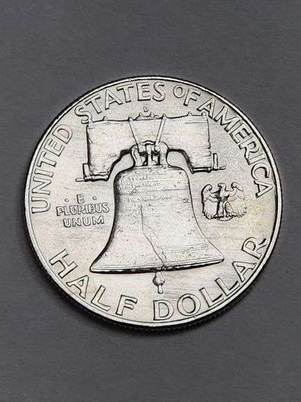 1962 D UNC Quality Franklin Half Dollar