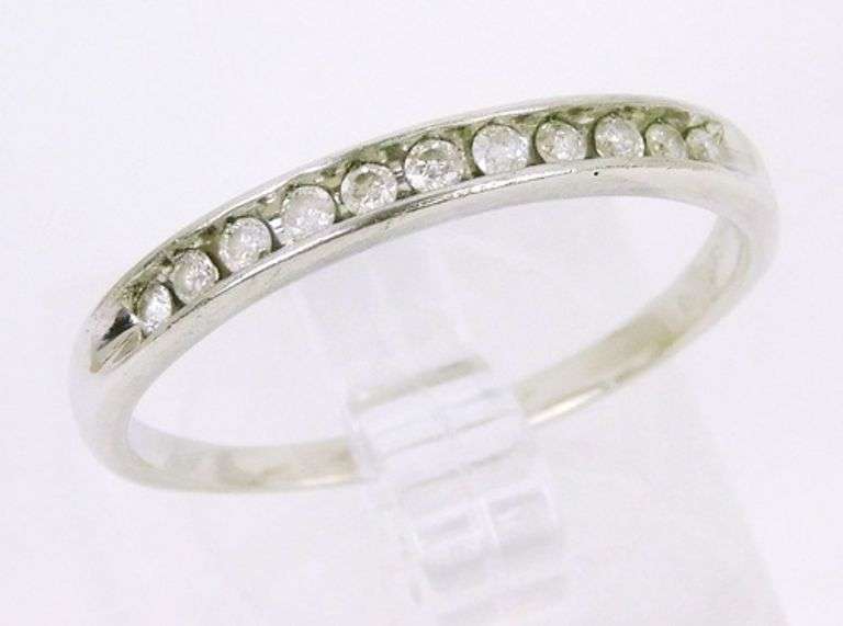 Diamond Platinaire Band by Always & Forever, Size 9.25