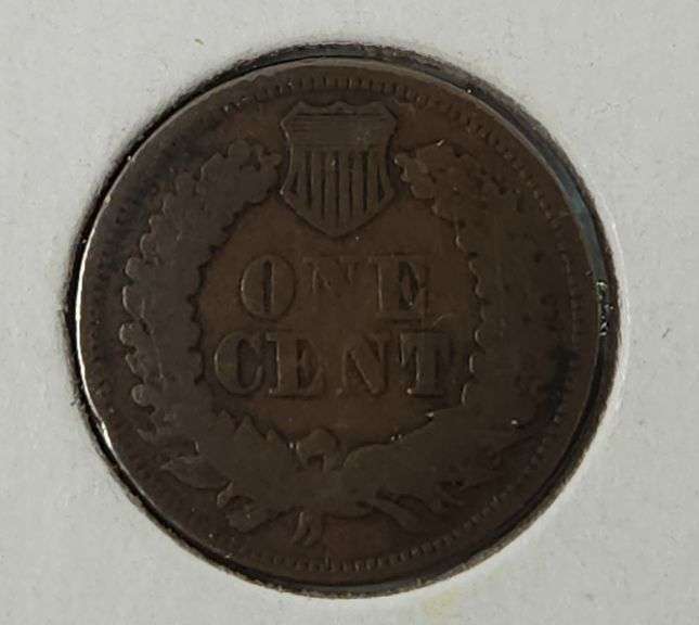 KEY DATE - 1869 Indian Head Penny, Circulated