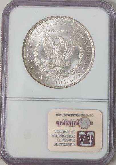 1883 O Silver Morgan Dollar, NGC MS64