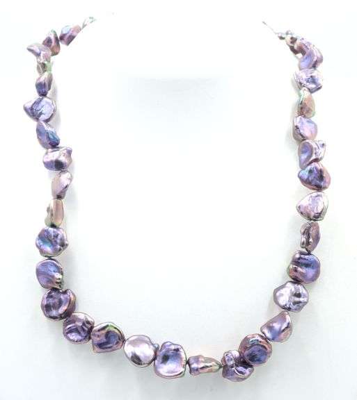 Honora pearl necklace with sterling silver clasp