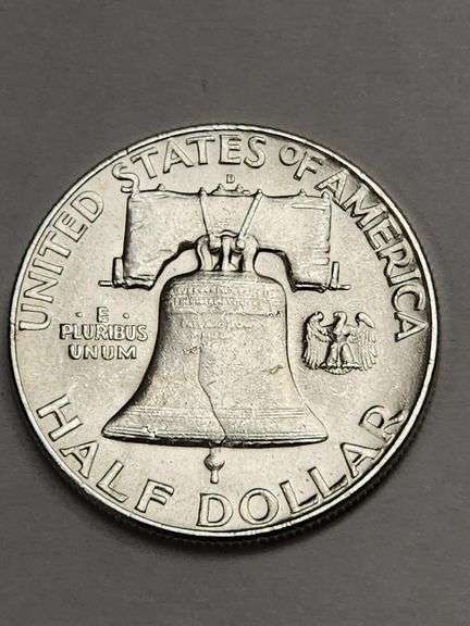 1962 D UNC Quality Franklin Half Dollar
