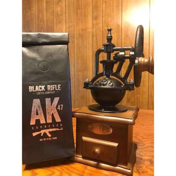 Cast Iron Hand Crank Coffee Grinder