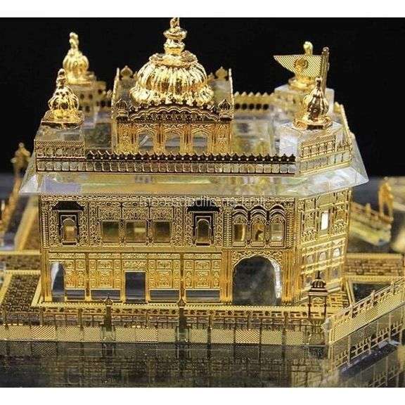 Golden Temple Amritsar Crystal Model