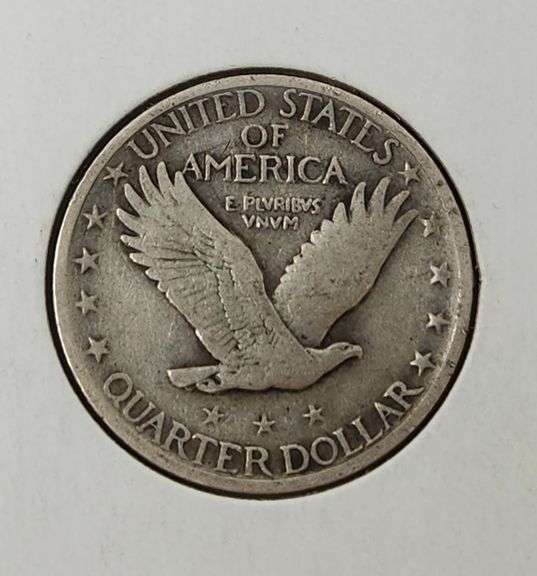 1919 P Standing Liberty Quarter, Circulated