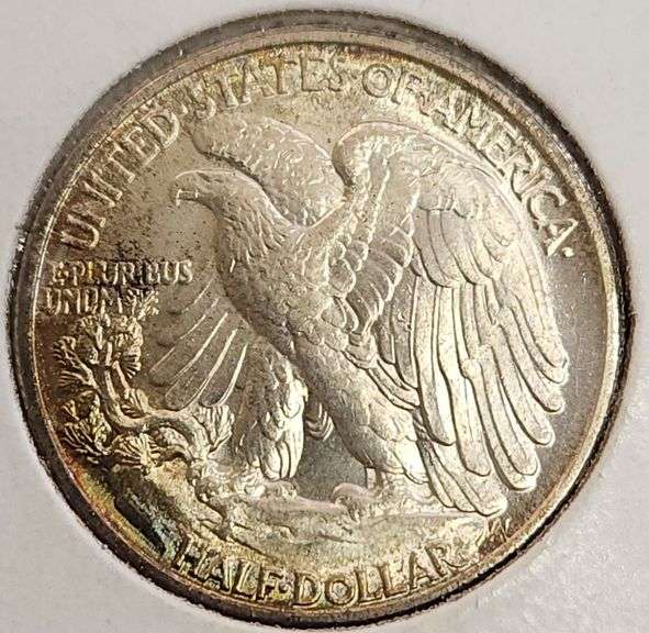 1944 Walking Liberty Half Dollar, Circulated