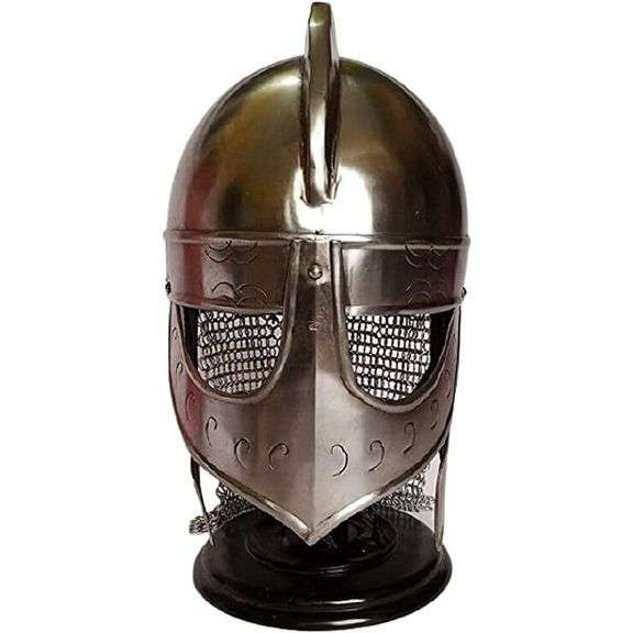 Premium Viking Wolf Steel Armor Helmet