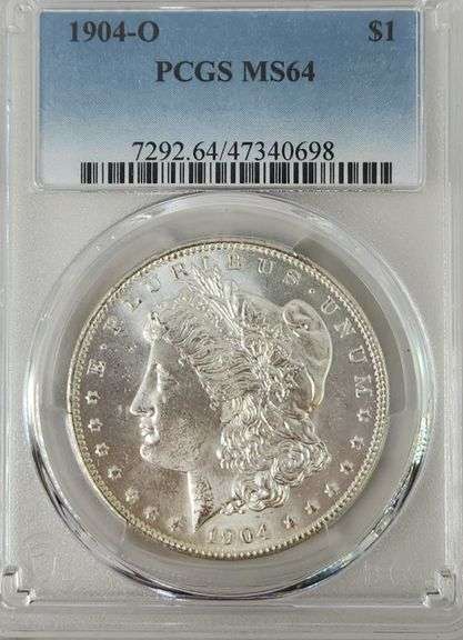 1904-O Morgan Dollar, PCGS MS64