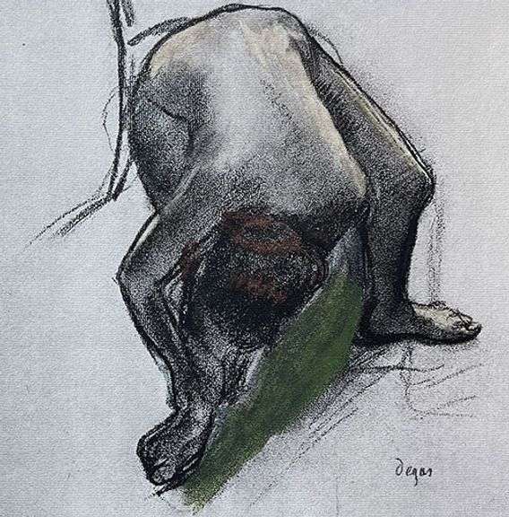 Extremely Rare Edgar Degas, From 'Degas: Pastels et Dessins' Suite