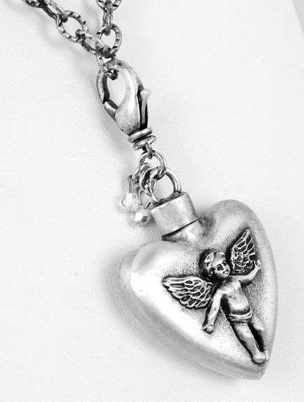 Kirks Folly Fly Home Angel Necklace
