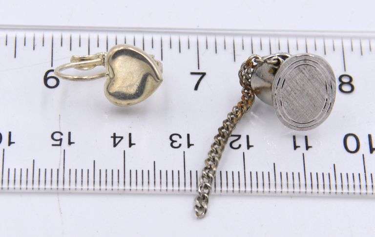 Vintage 925 Sterling Silver Group Lot of Earrings