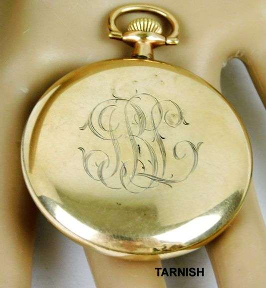 Antique Gotham Gold Filled Pocket Watch - Runs